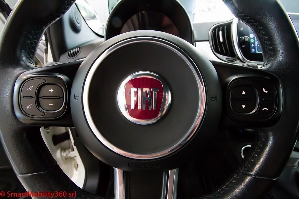 Fiat 500 1.0 hybrid Hey Google 70cv - Ok neopatentati!