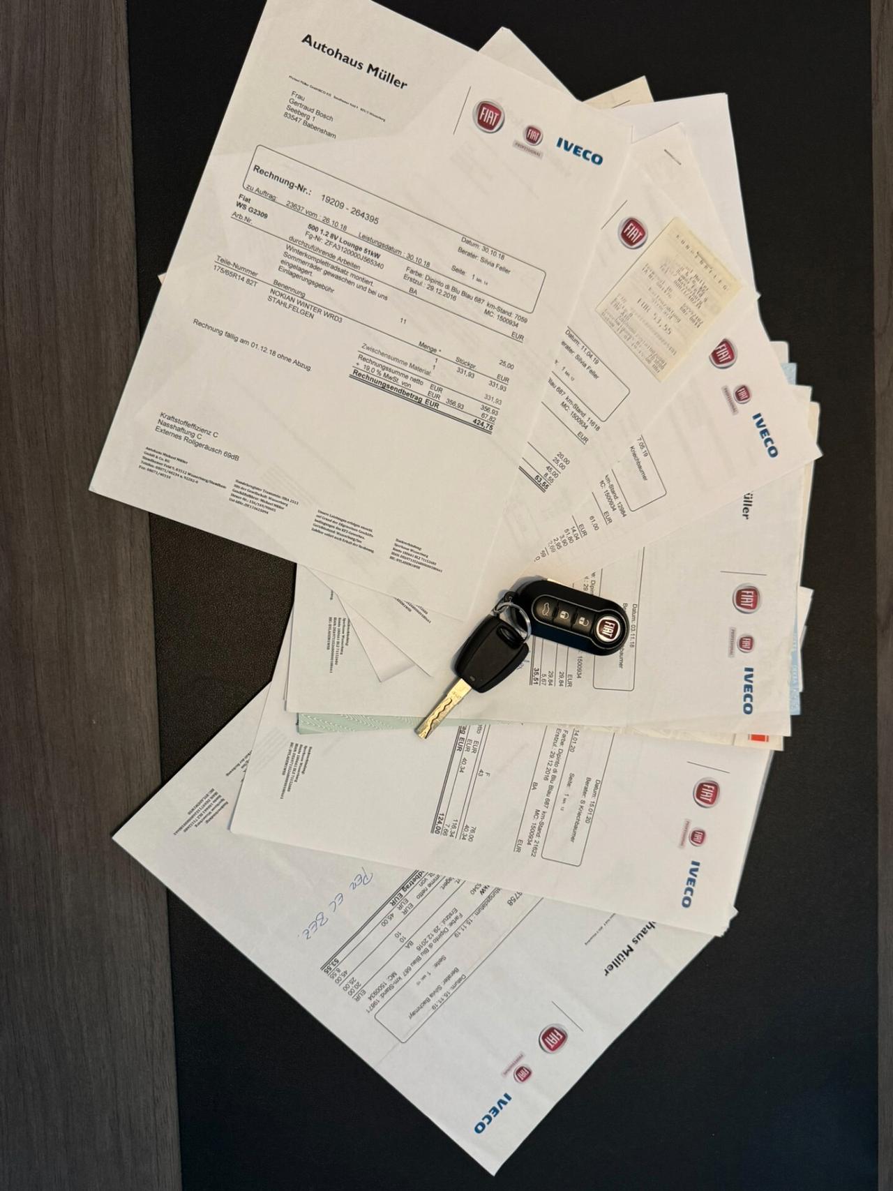 Fiat 500 1.2 69CV Lounge - 2017