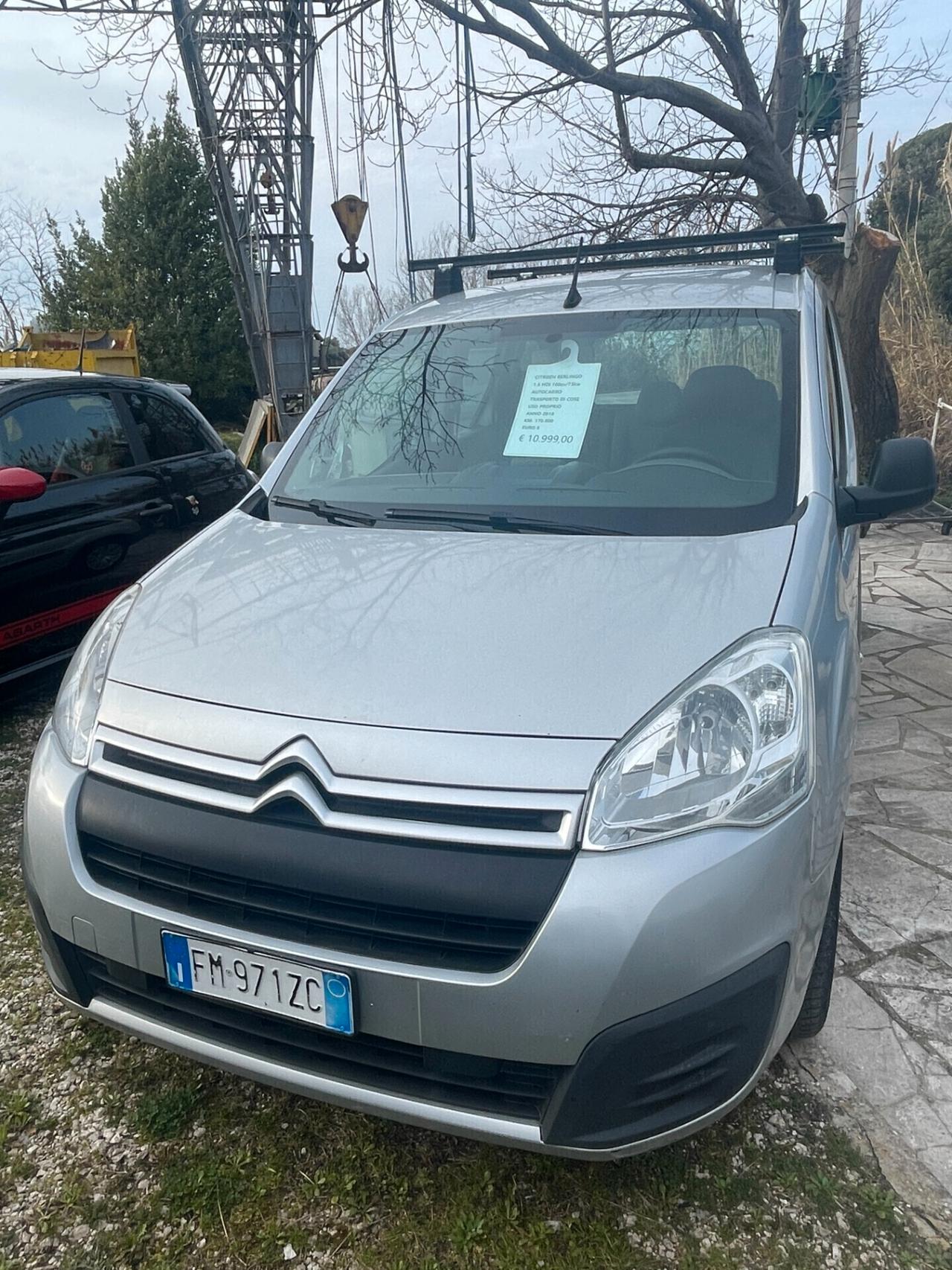 Citroen Berlingo Multispace BlueHDi 100 S&S Feel Clima Cerchi Cruise Multifunzione 5 posti