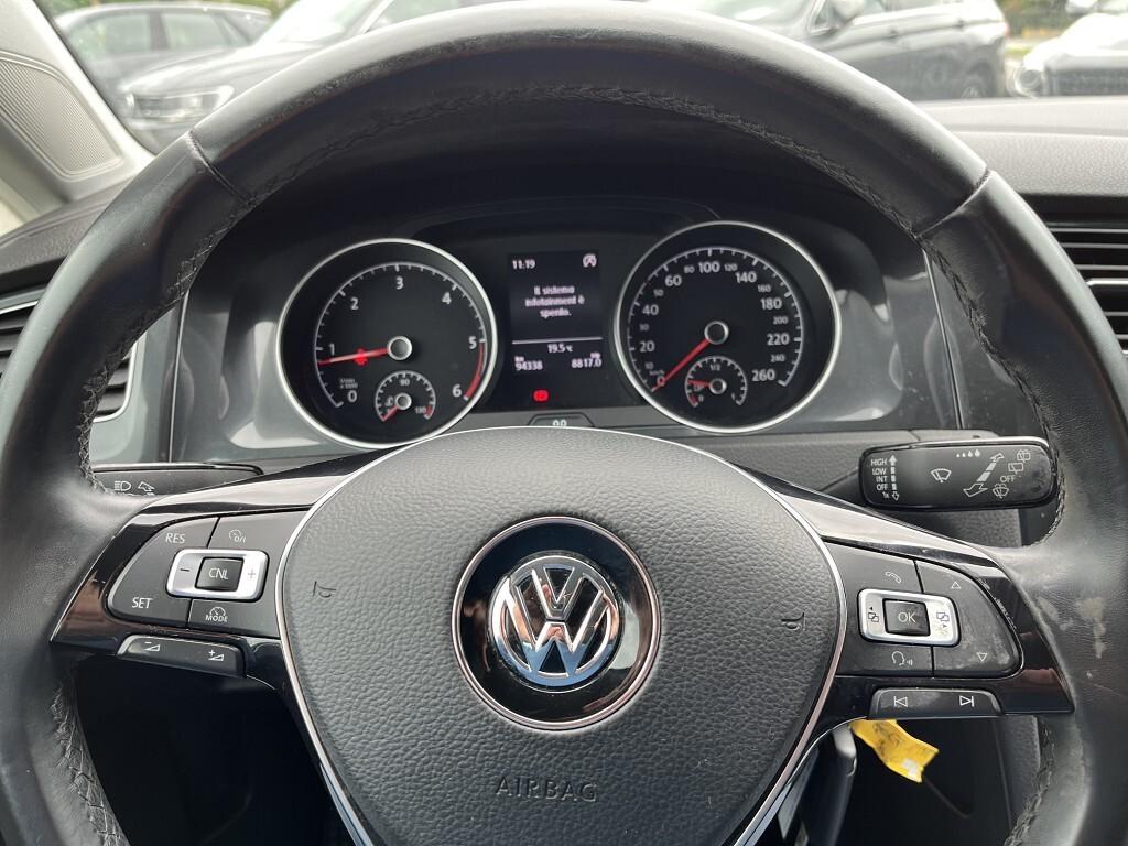 VW GOLF 7 1600 TDI 90 CV 5P NEOPATENTATI