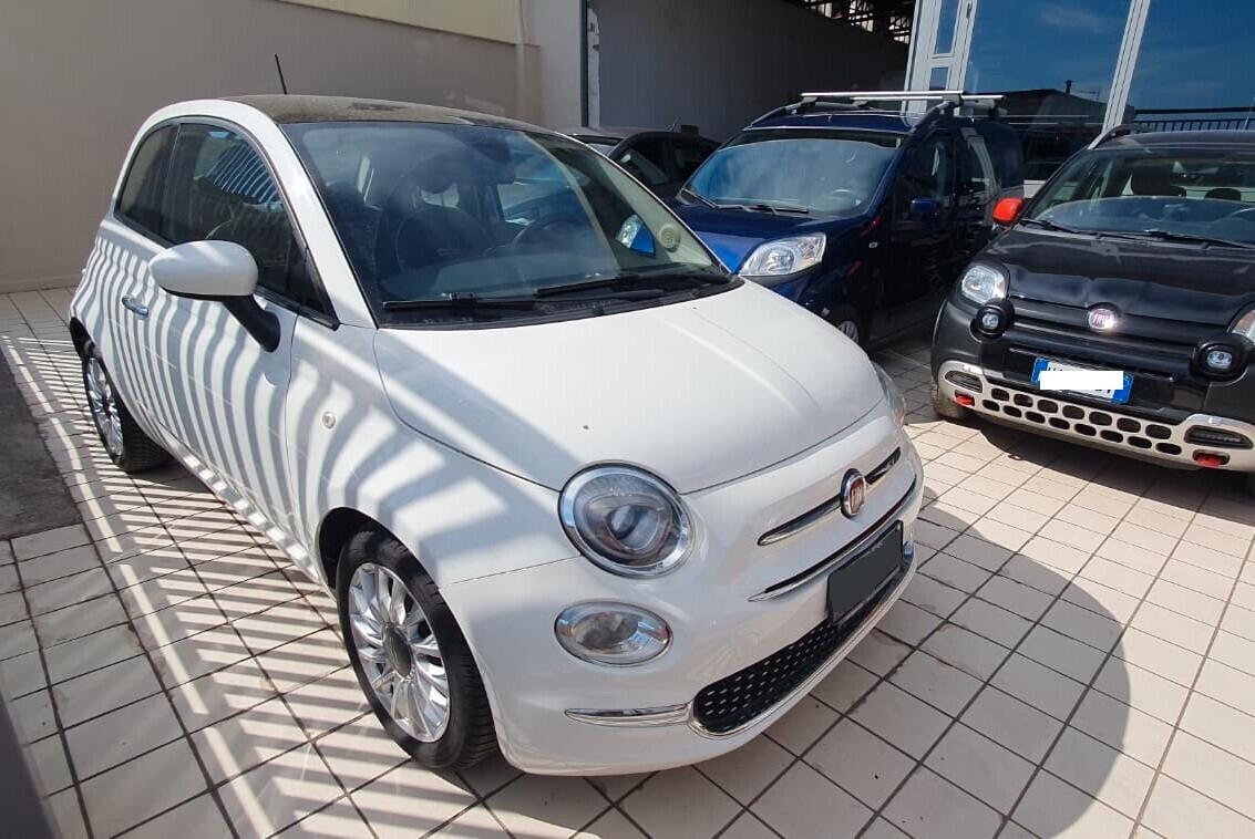 Fiat 500 1.2 Lounge White Pearl