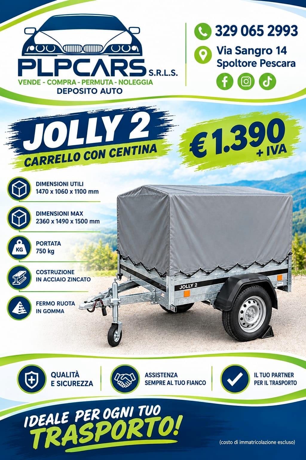 Rimorchi nuovi patente b Vari modelli e accessori