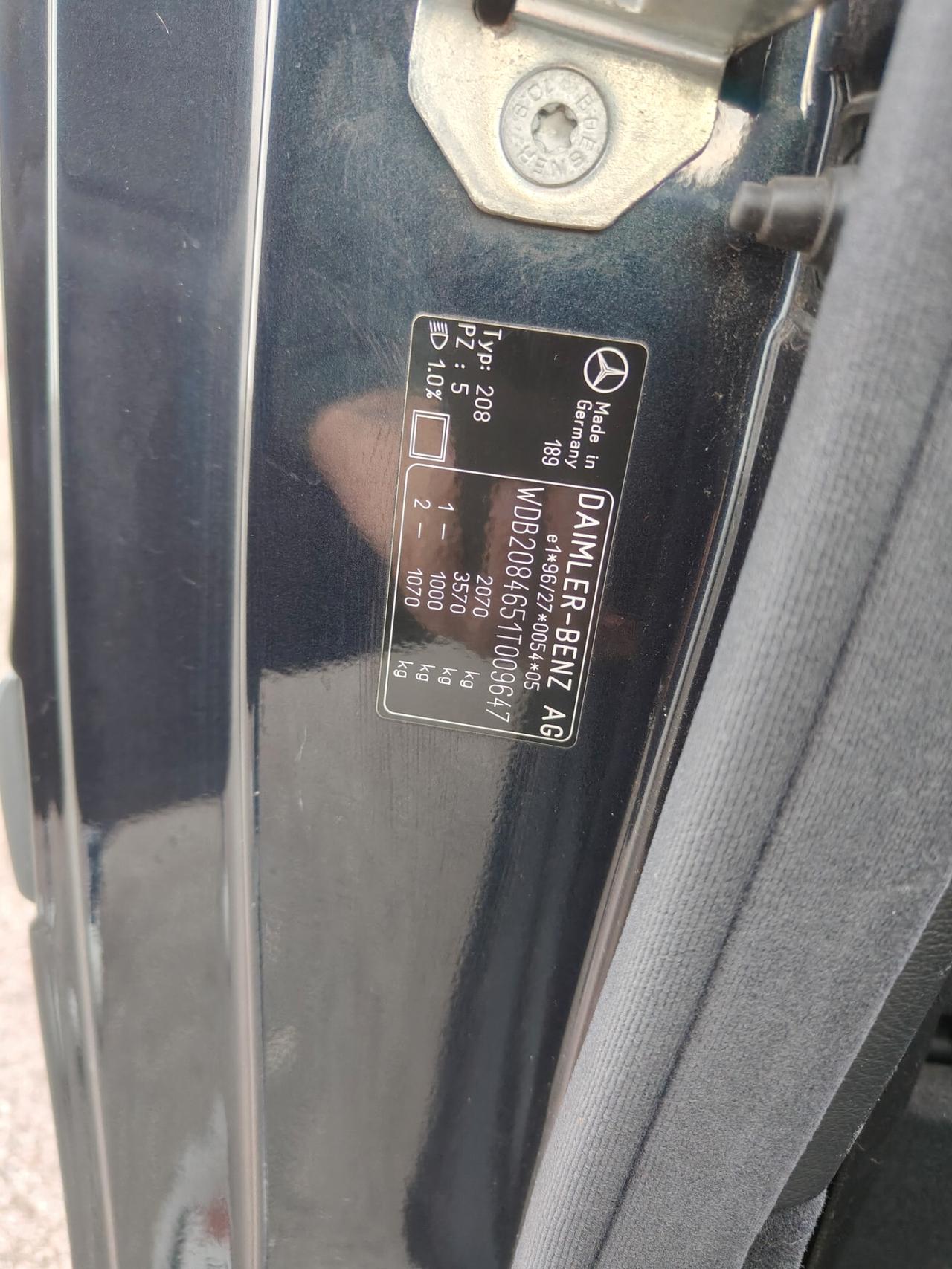 Mercedes-benz CLK 320 cat Cabriolet Sport