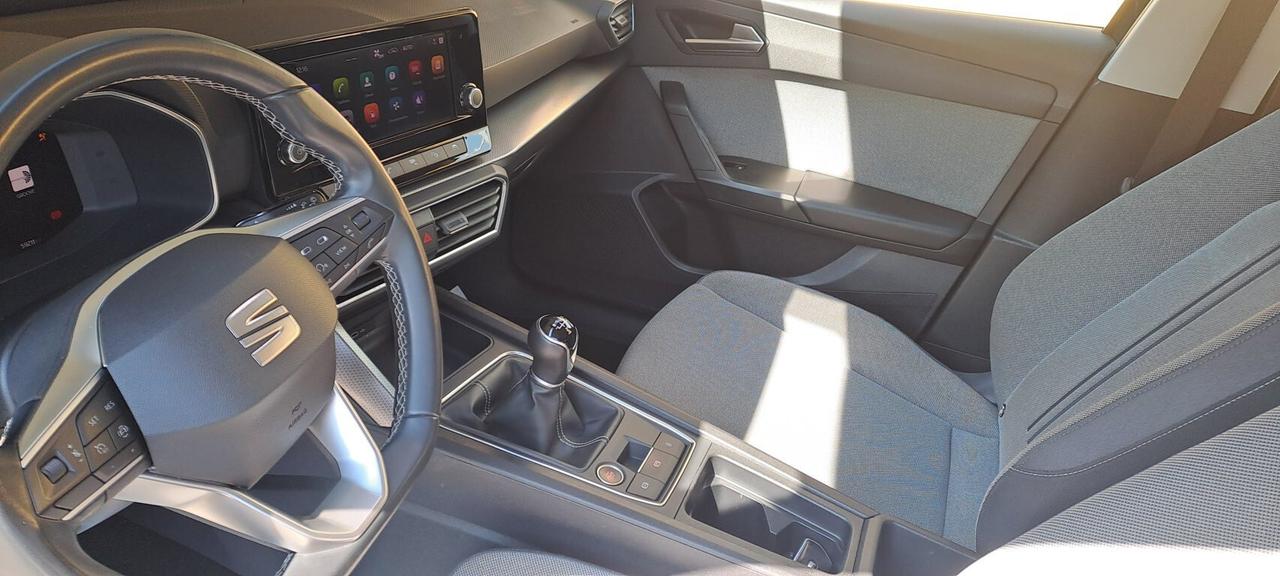 Seat Leon 2.0 TDI 116 CV Style Familiare - km. 59.000 UNICO PROPRIETARIO