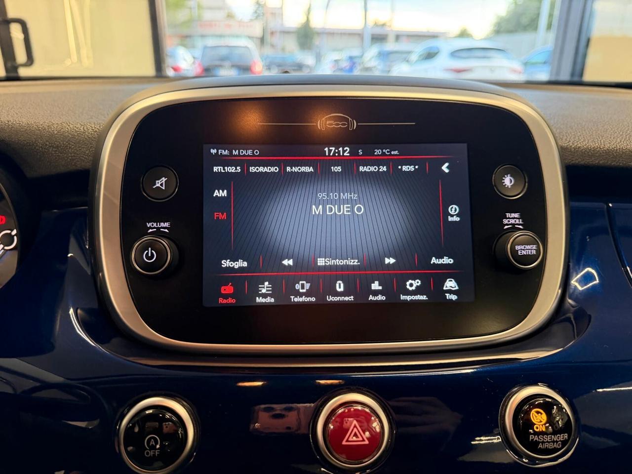 FIAT 500 X CITY CROSS 1.3 MJT 95CV PELLE CRUISE CAM ANNO 2019