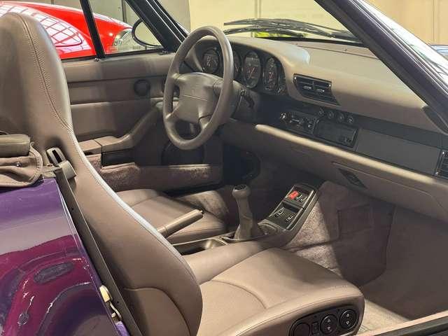 Porsche 993 911 cabriolet carrera 2 amarant violet molto rara