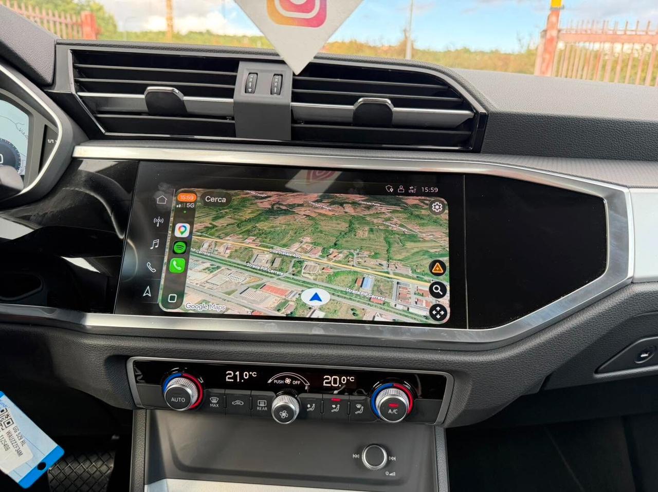 Audi Q3 35 ( 2.0 Tdi ) 150CV -LED-NAVI-CARPLAY