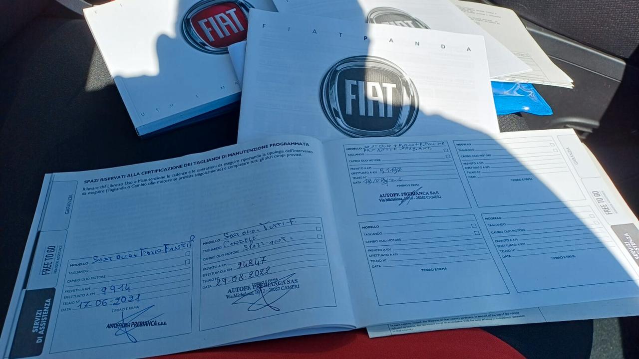 Fiat Panda 1.2 Pop 2020 SOLO 57MILA KM CERTIFICATI