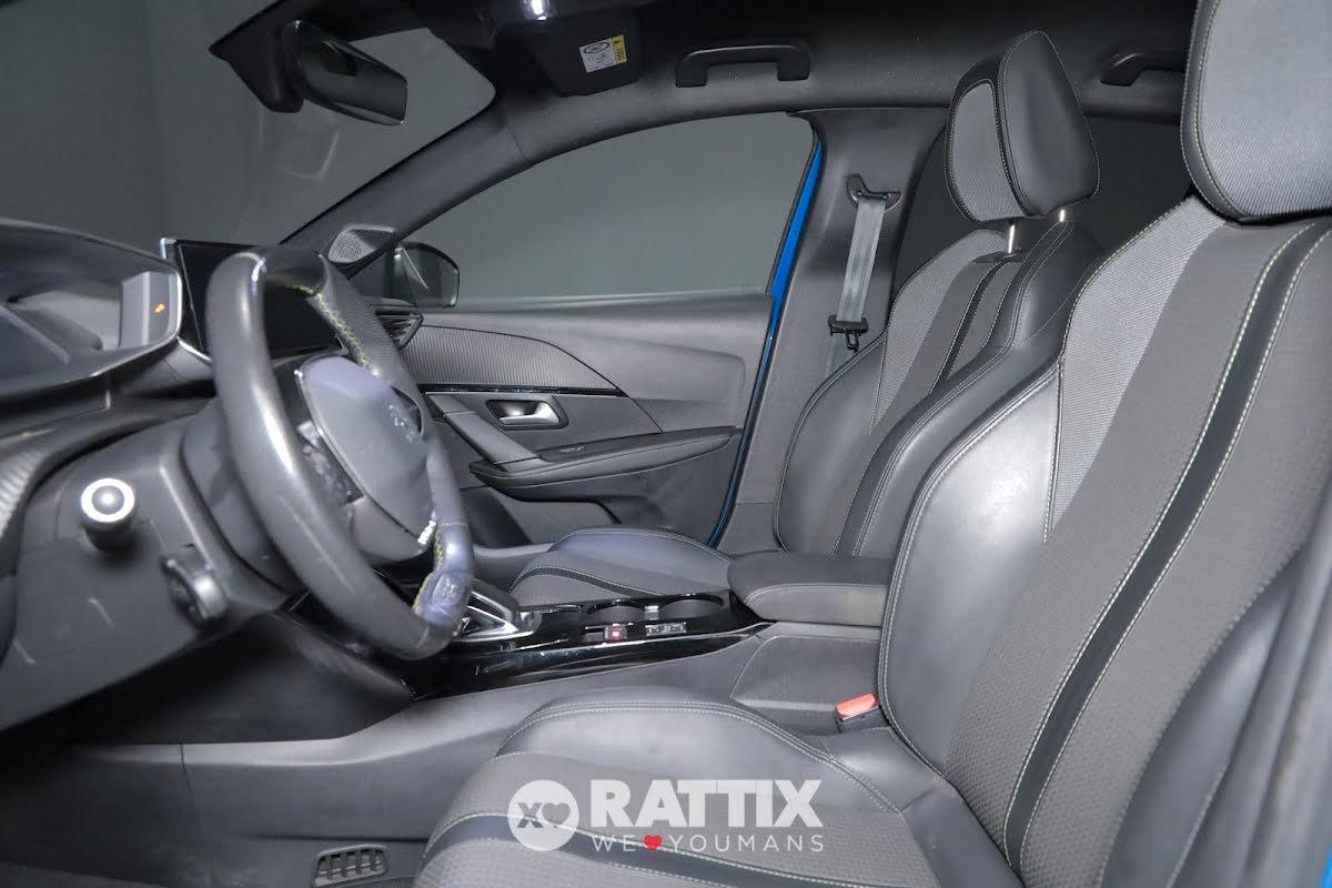 Peugeot e-208 motore elettrico 100kW GT