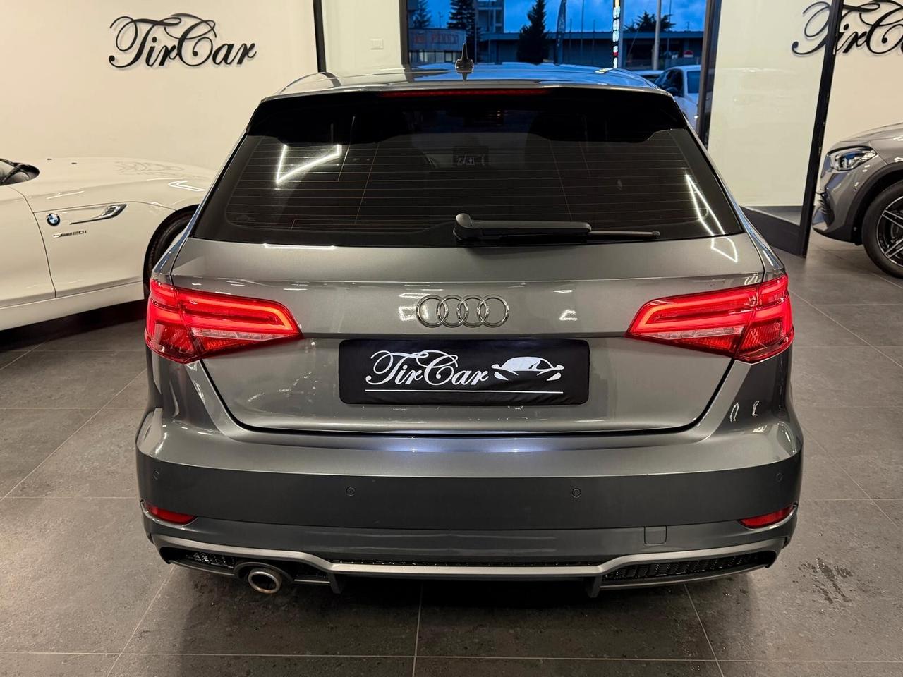 AUDI A3 SPORTBACK S-LINE 1.6 TDI 116CV NAVI CRUISE CAM ANNO 2020