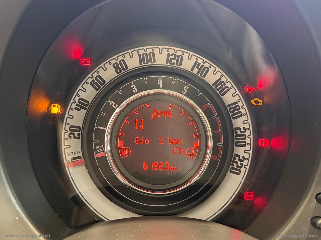 FIAT 500 1.2 GPL AUTOMATICA Lounge- 61000 KM !