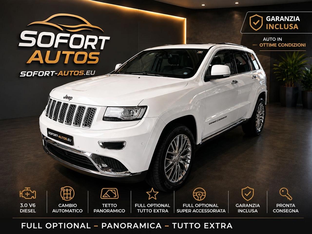 Jeep Grand Cherokee 3.0 V6 CRD 250 CV Multijet II Summit