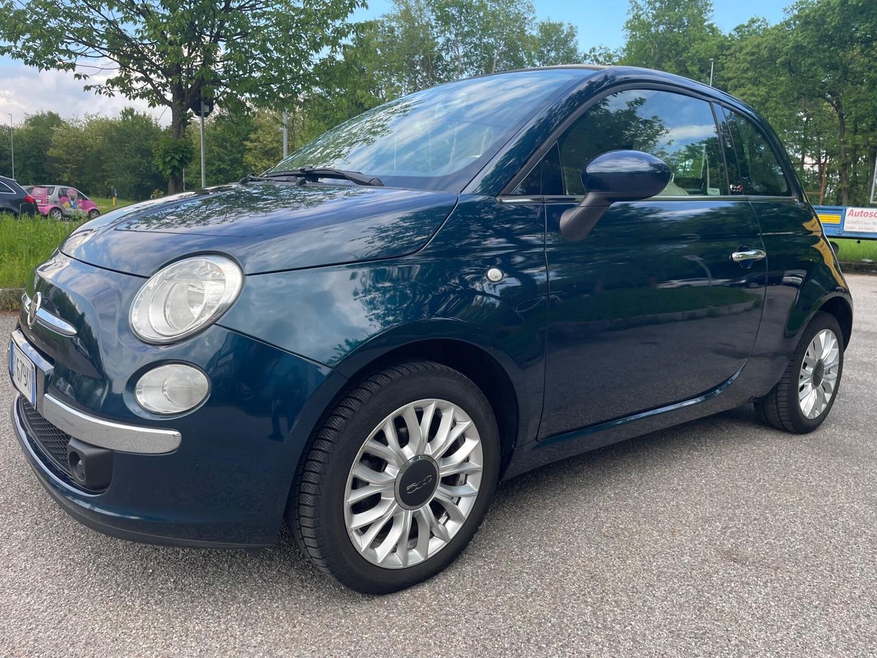 Fiat 500 C 1.2 Lounge*Cabrio*Neopatentati*Cerchi*