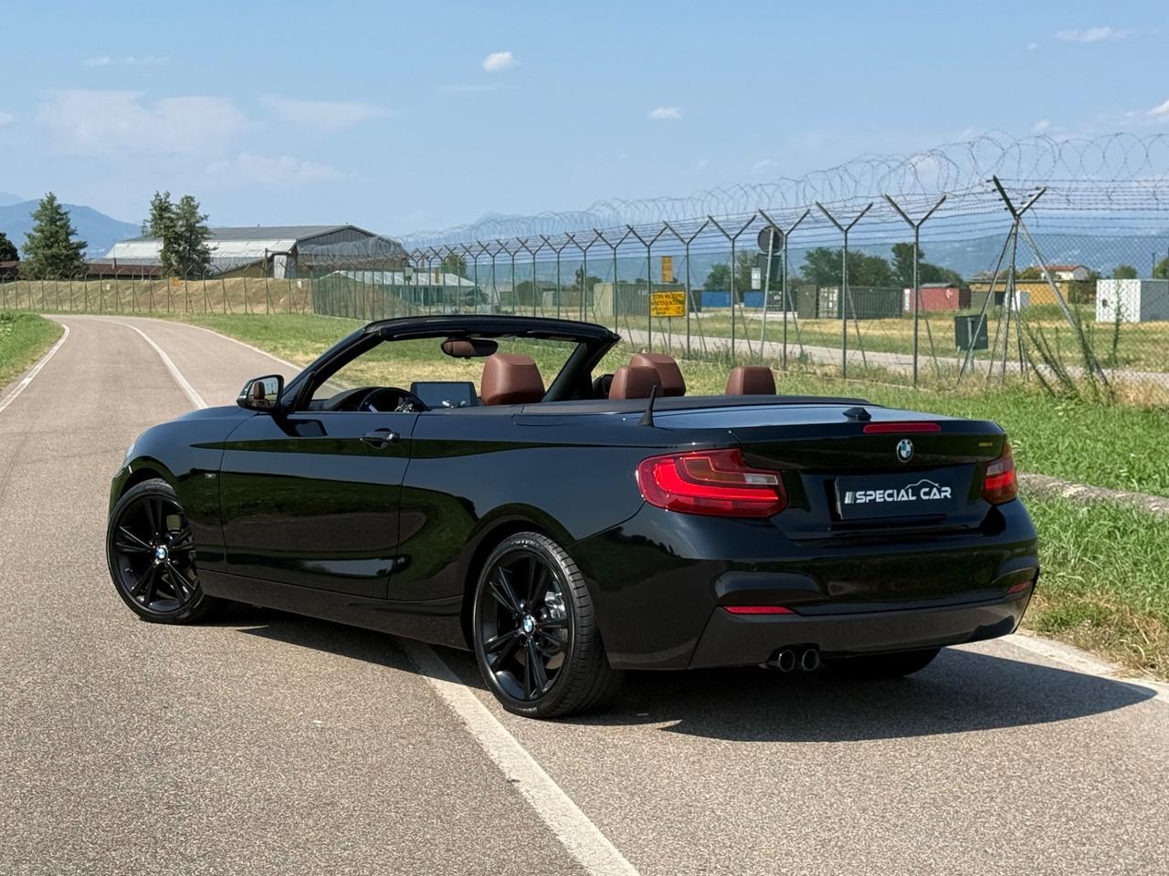 Bmw 220d Cabrio Sport 190cv Autom. "MSPORT - CARPLAY - 105000KM"