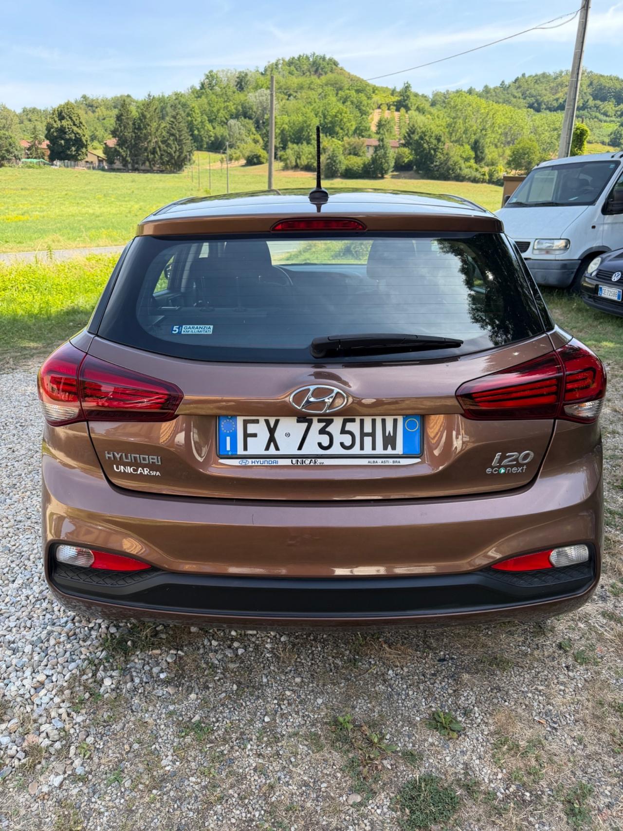 Hyundai i20 1.2 5 porte GPL KM 129000