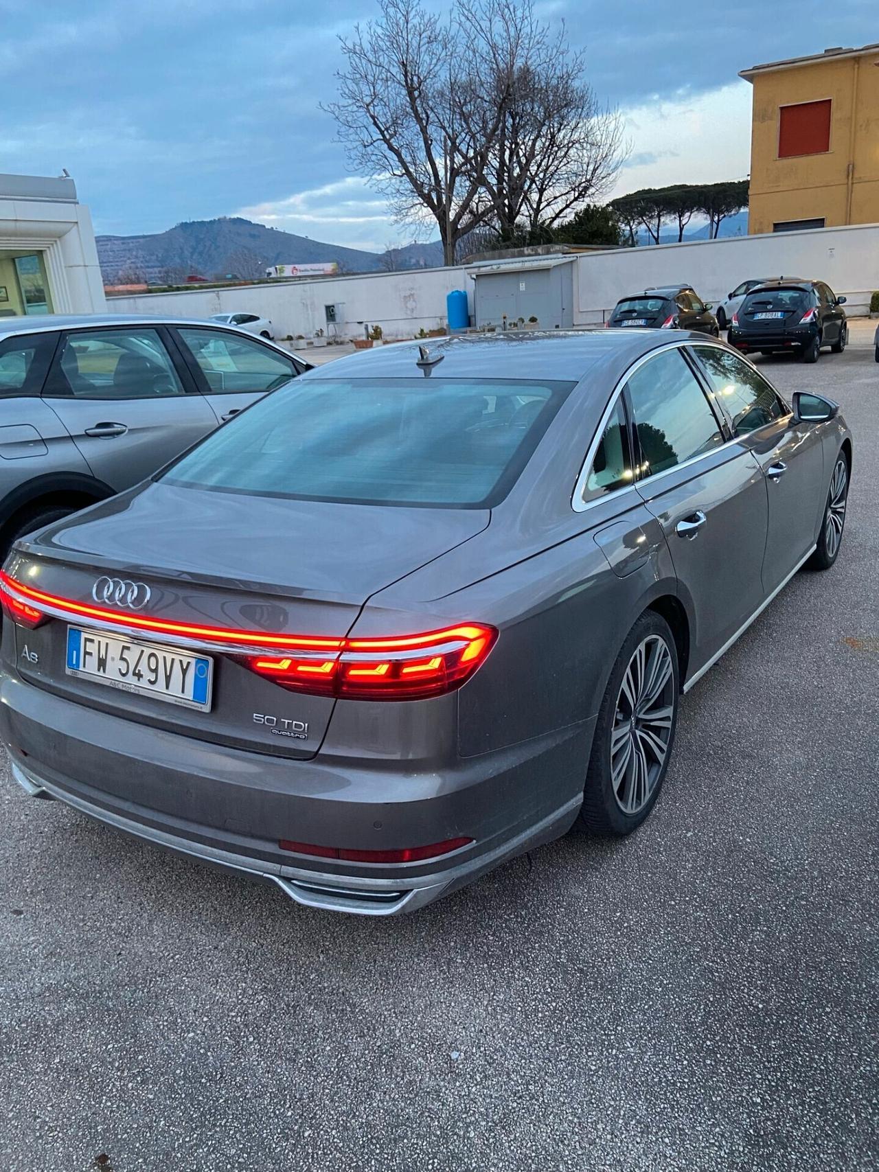 Audi A8 50 TDI 3.0 quattro tiptronic cronologia tagliandi