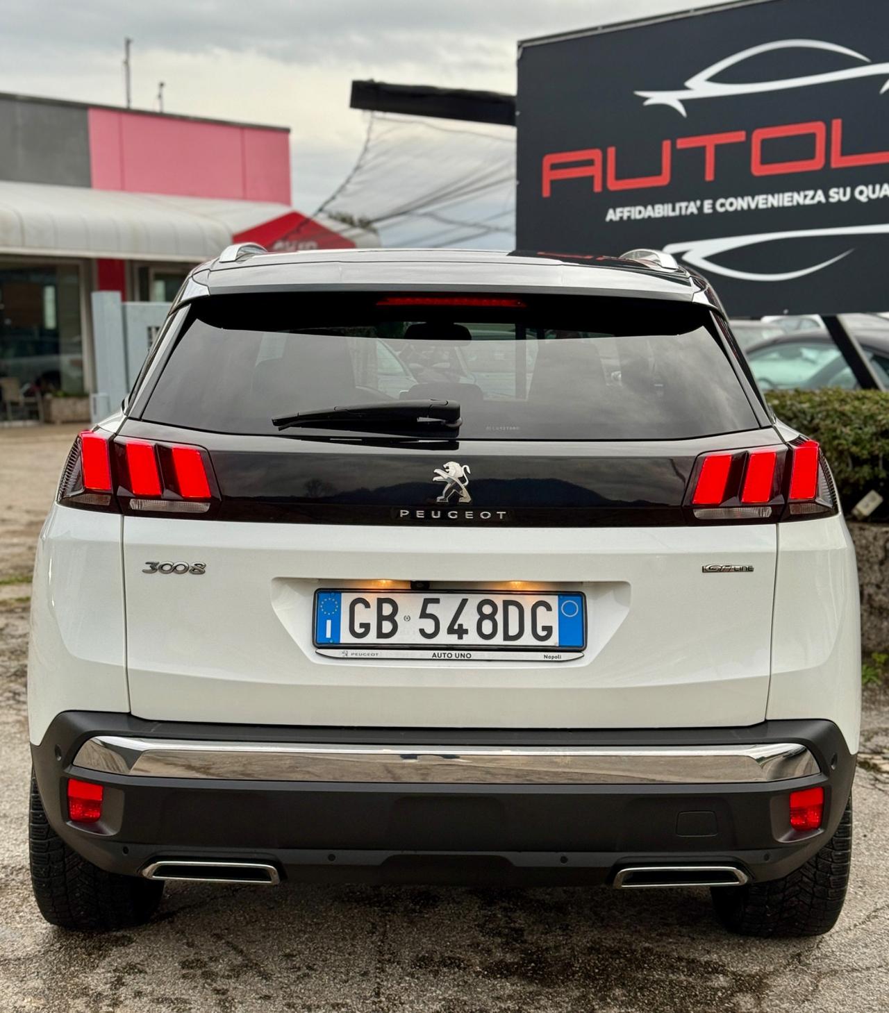 Peugeot 3008 BlueHDi 130 S&S EAT8 GT Line 2020