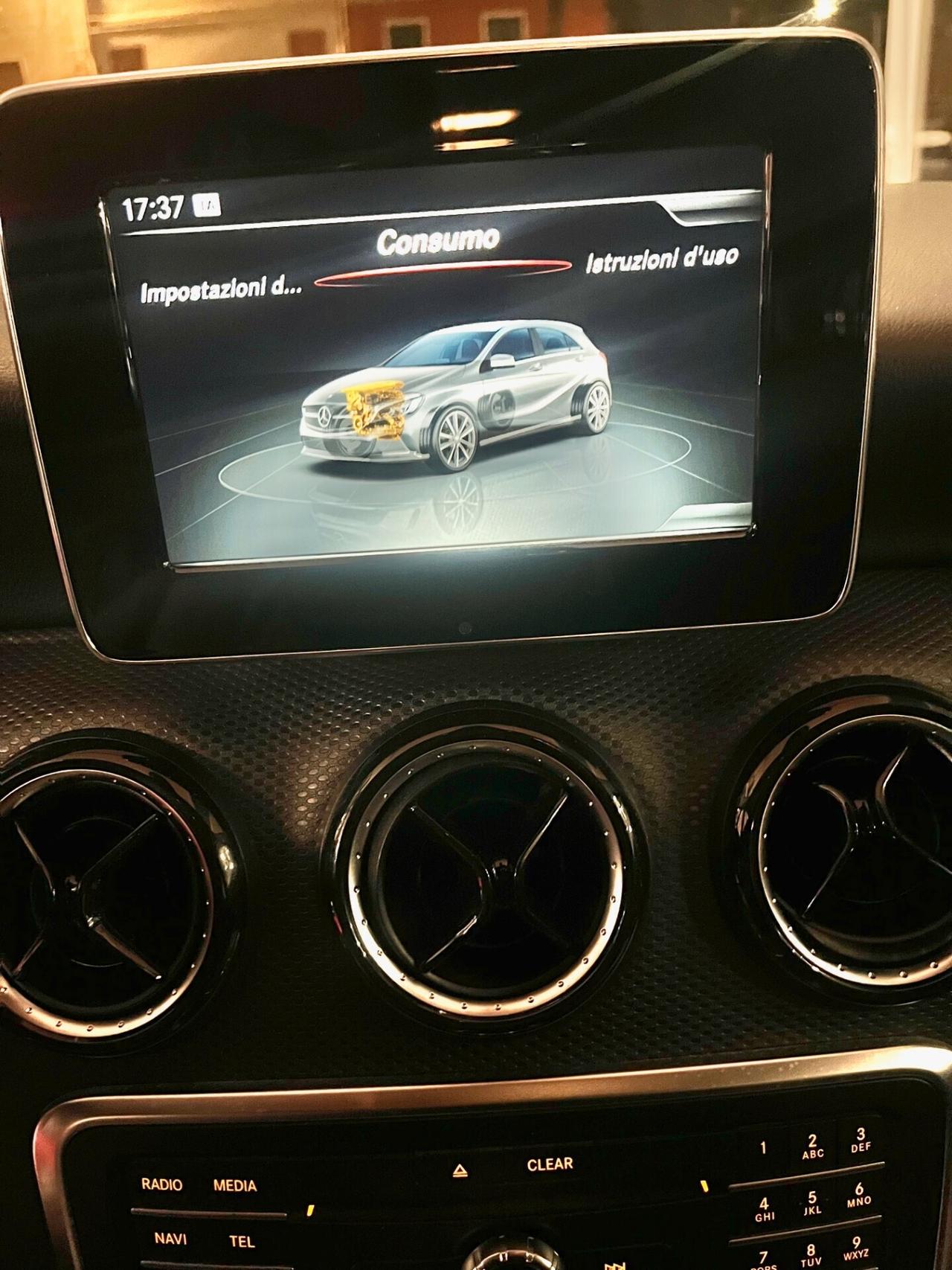 MERCEDES Classe A 160 CDI 90CV Night edition OK NEOPATENTATI TELECAMERA POSTERIORE