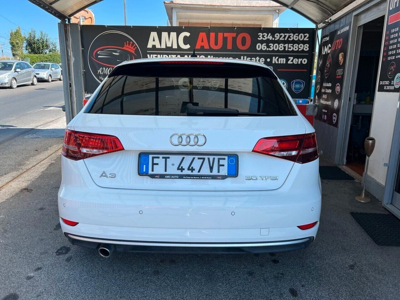 Audi A3 SPB 30 TFSI S tronic S LINE - FINANZIAMENTI - PERMUTE