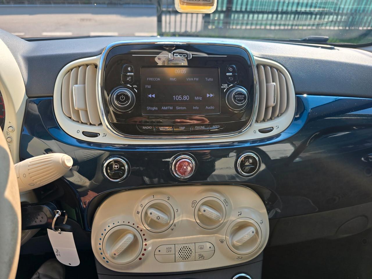 Fiat 500 1.2 BZ/GPL 69CV Lounge 100000KM-2018