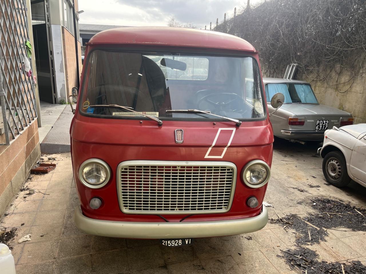 Fiat 241 T Pikup MOTORE BLOCCATO