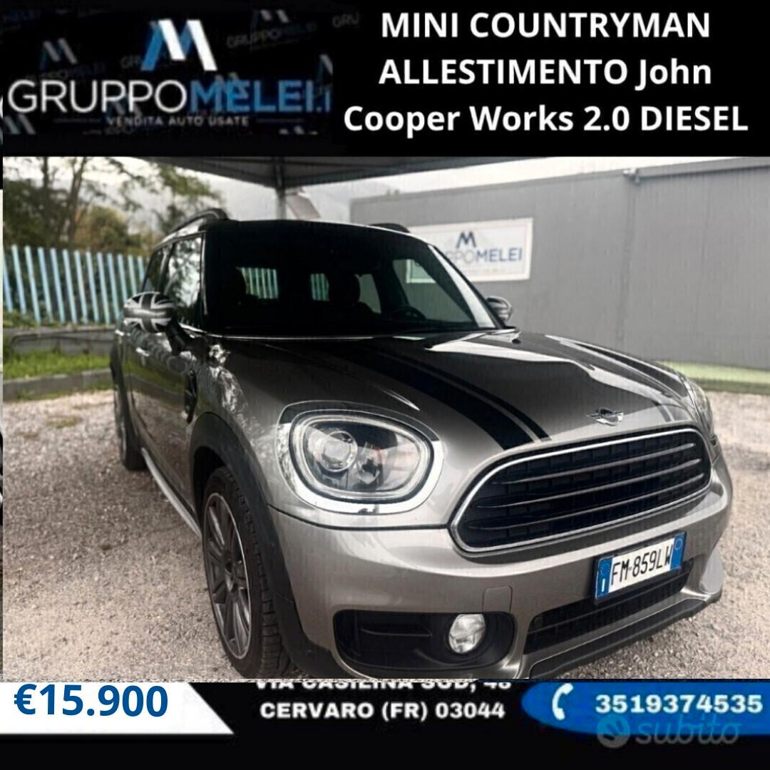 MINI COUNTRYMAN ALLESTIMENTO John Cooper Works 2.0 DIESEL