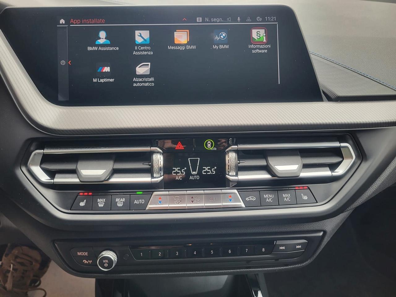 Bmw 118 D 150 Cv Automatica M-Sport+Cerchi 18 Black+Fari Led+Luci Ambiente+Retrocamera...