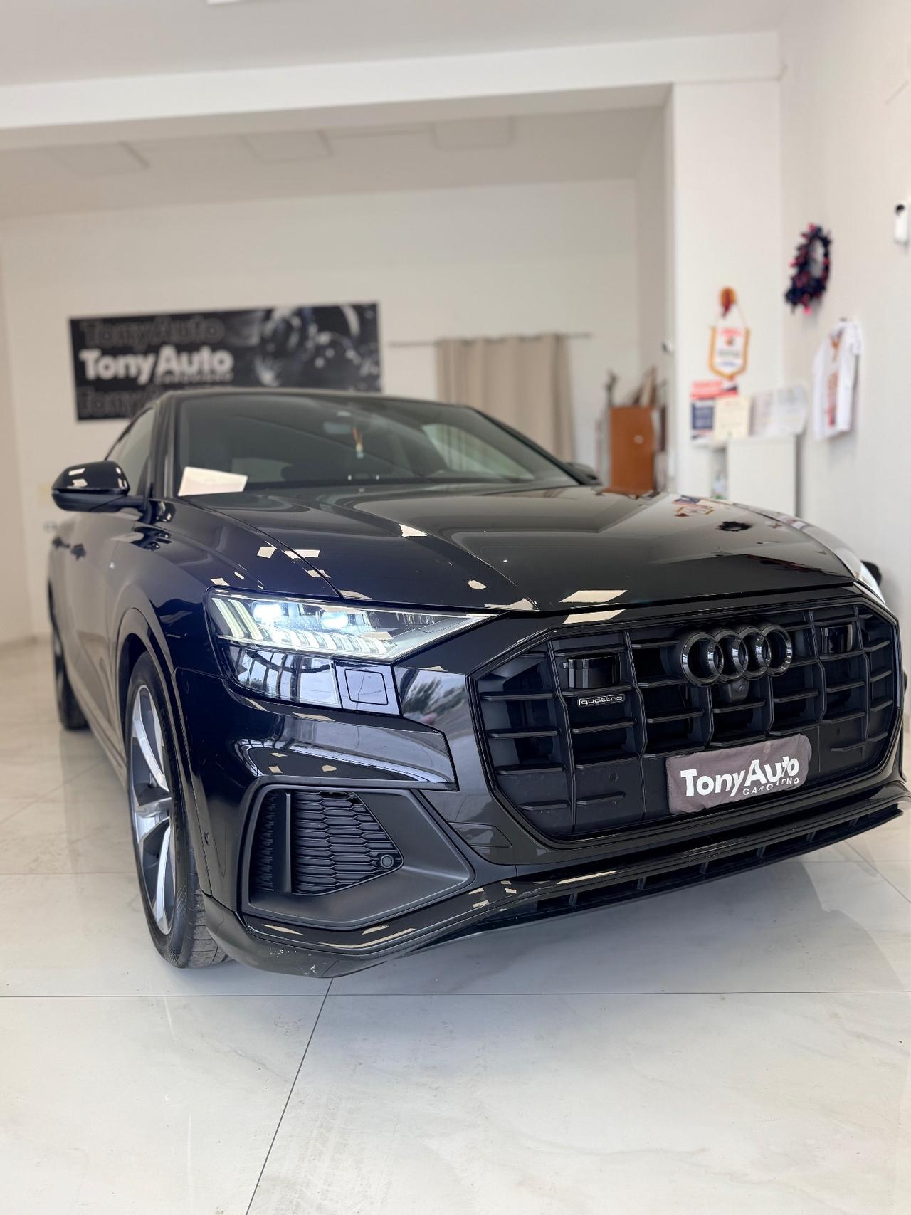 Audi Q8 50 TDI mhev (diesel/elettrica)286 CV quattro tiptronic Sport S-LINE,TETTO APRIBILE.LUCI SOFFUSE,