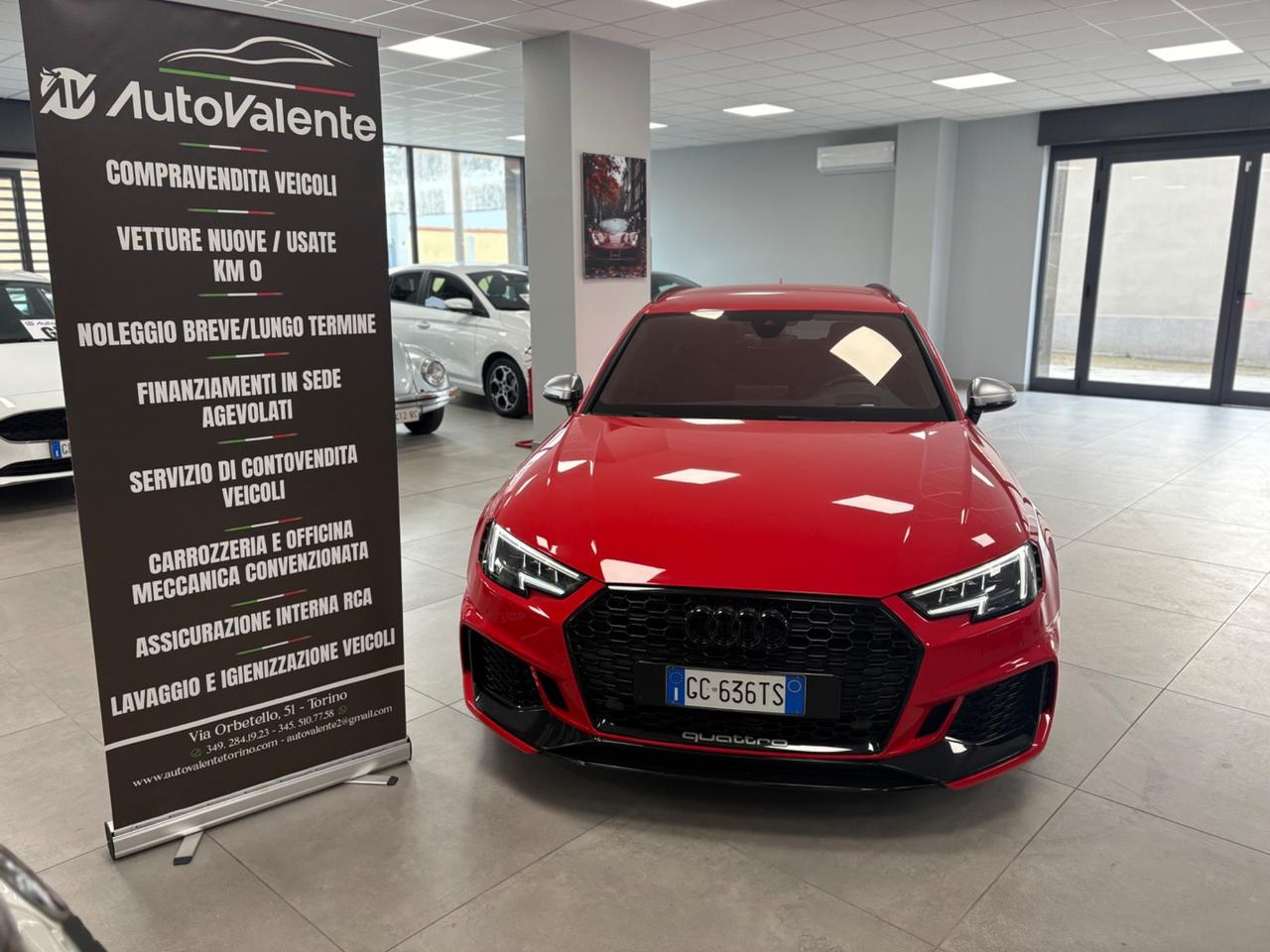 Audi A4 RS4 2.9 TFSI quattro 450cv 2018 km 87000