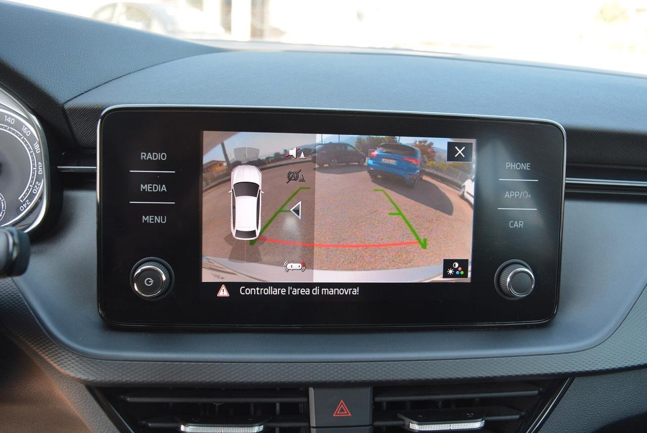 Skoda Scala 1.0 TSI 110 CV Ambition telecamera Led