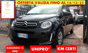 Citroen C1 1.0-72cv UNIPRO *27000 KM* GARANZIA KM CERTIFICATI