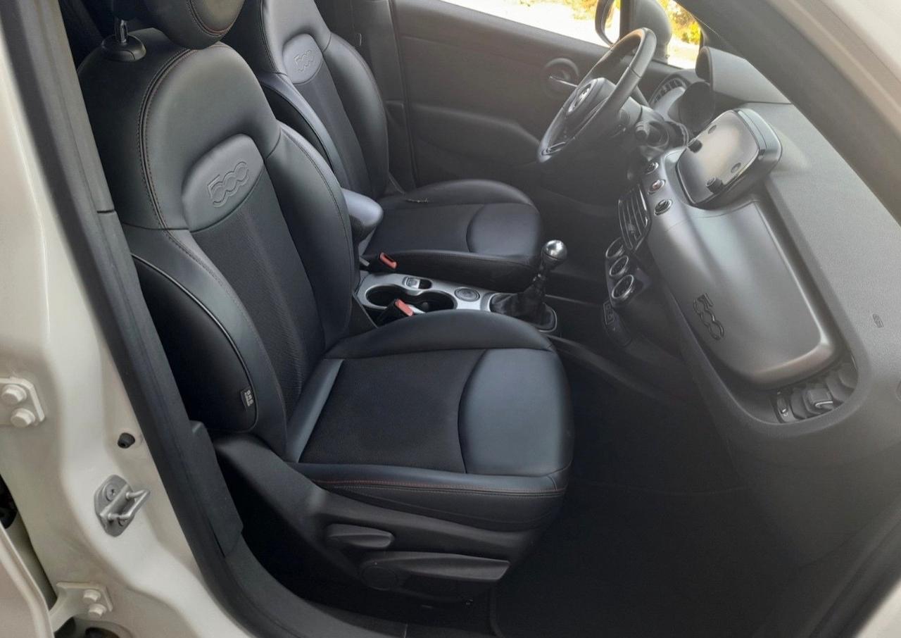 Fiat 500x 1.0 Benzina Sport Manuale Navi Camera pelle