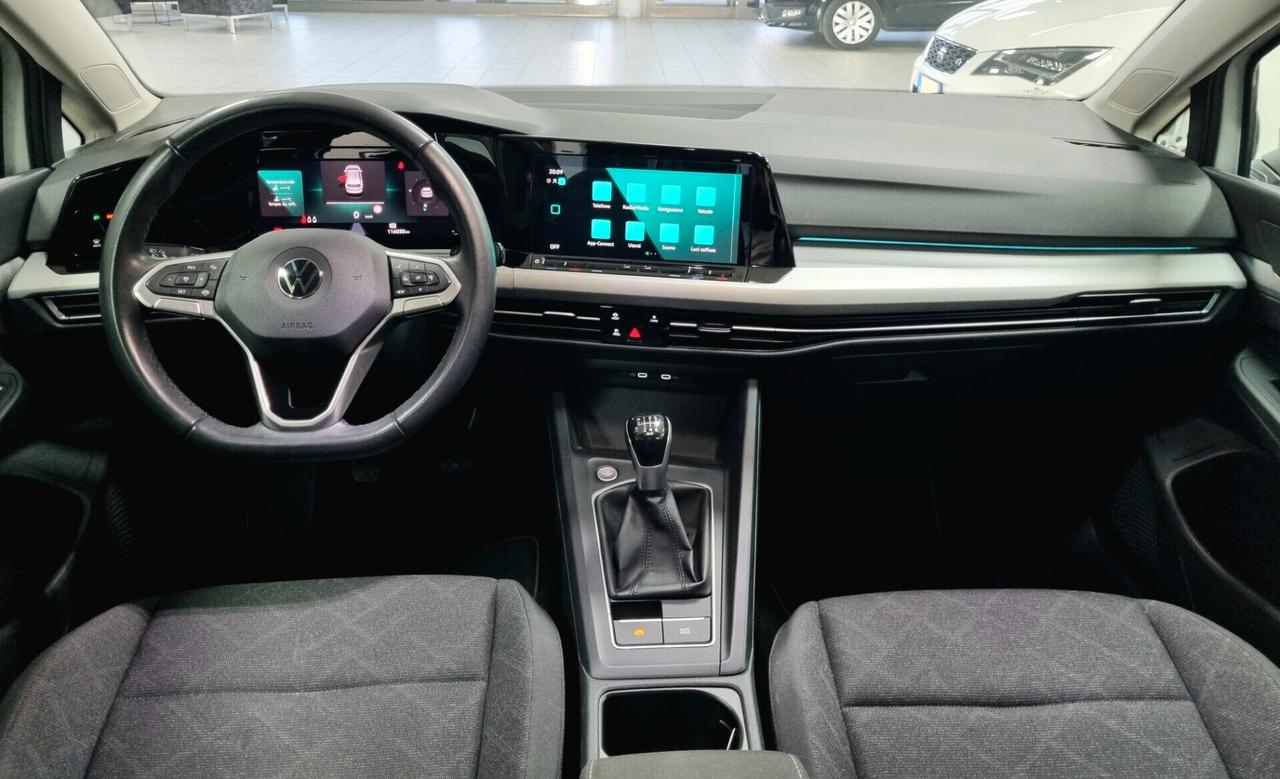 VOLKSWAGEN GOLF 2.0 TDI 115 CV SCR LIFE OK NEOPATENTATI