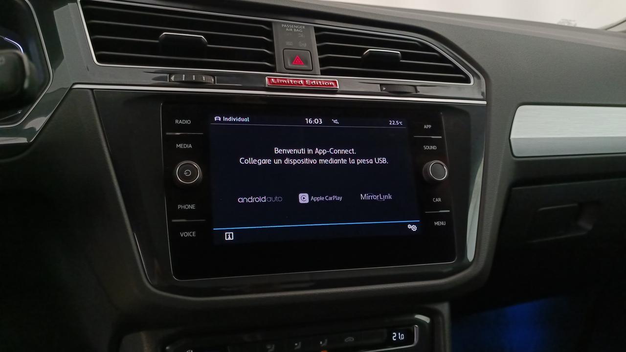 VOLKSWAGEN Tiguan 2.0 tdi Advanced R-Line Exterior Pack 4motion 150cv dsg