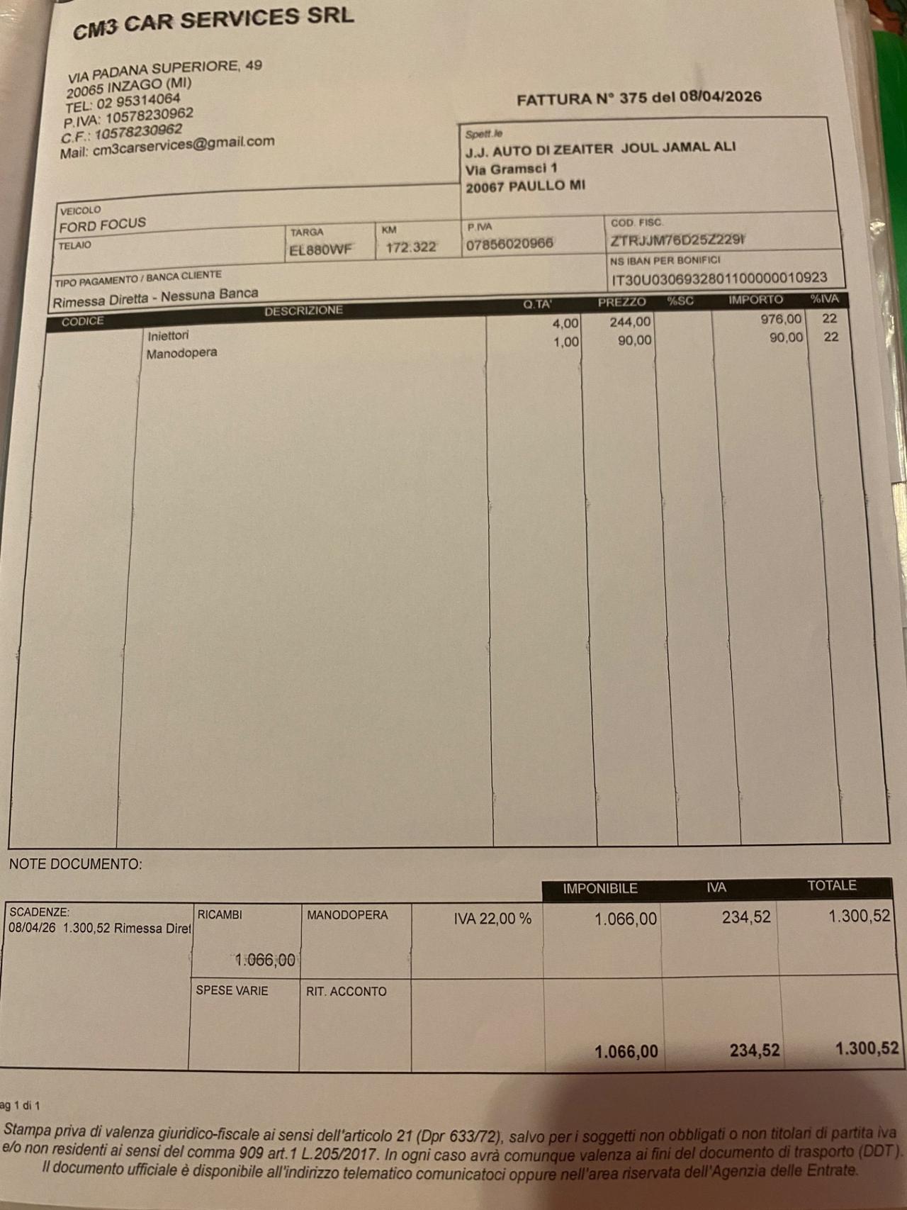 Ford Focus 1.6 TDCi 115 CV SW