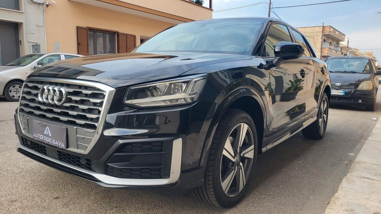 Audi Q2 30 1600 TDI S line Edition Pelle Fari Led Vetri Oscurati...