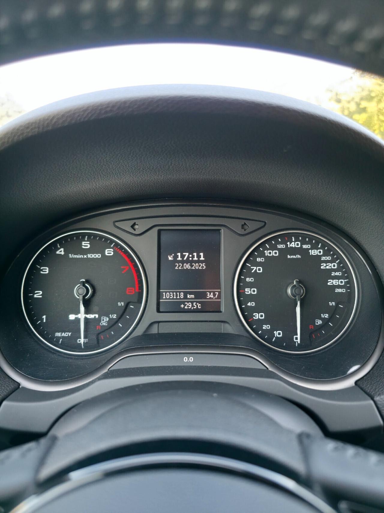 Audi A3 30 G-Tron S Tronic Sport Tagliandata Ufficiale Audi
