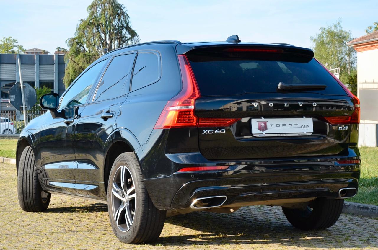 VOLVO XC60 2.0 d4 R-DESIGN AWD 190cv GEARTRONIC, UNICOPROPRIETARIO, UFF ITALIANA, EURO 6D, FULL LED, NAVI, 19", PERMUTE