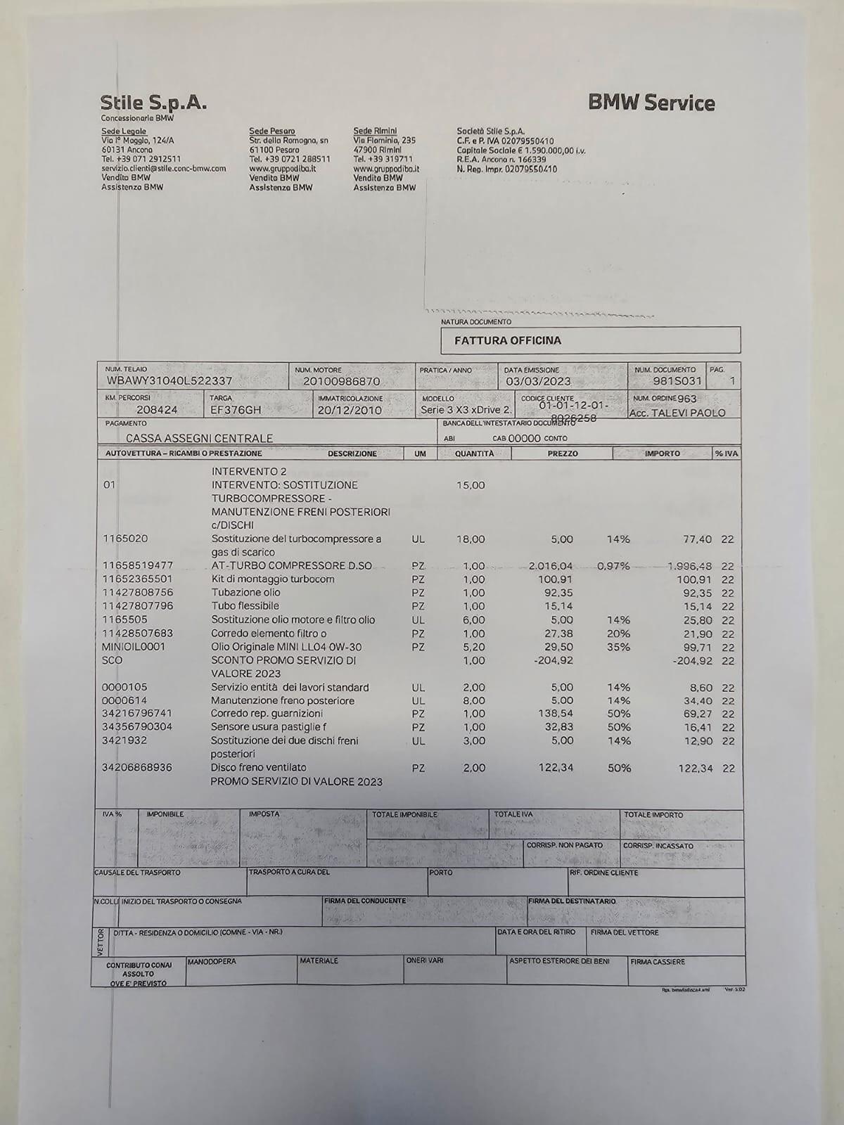 Bmw X3 xDrive20d Futura