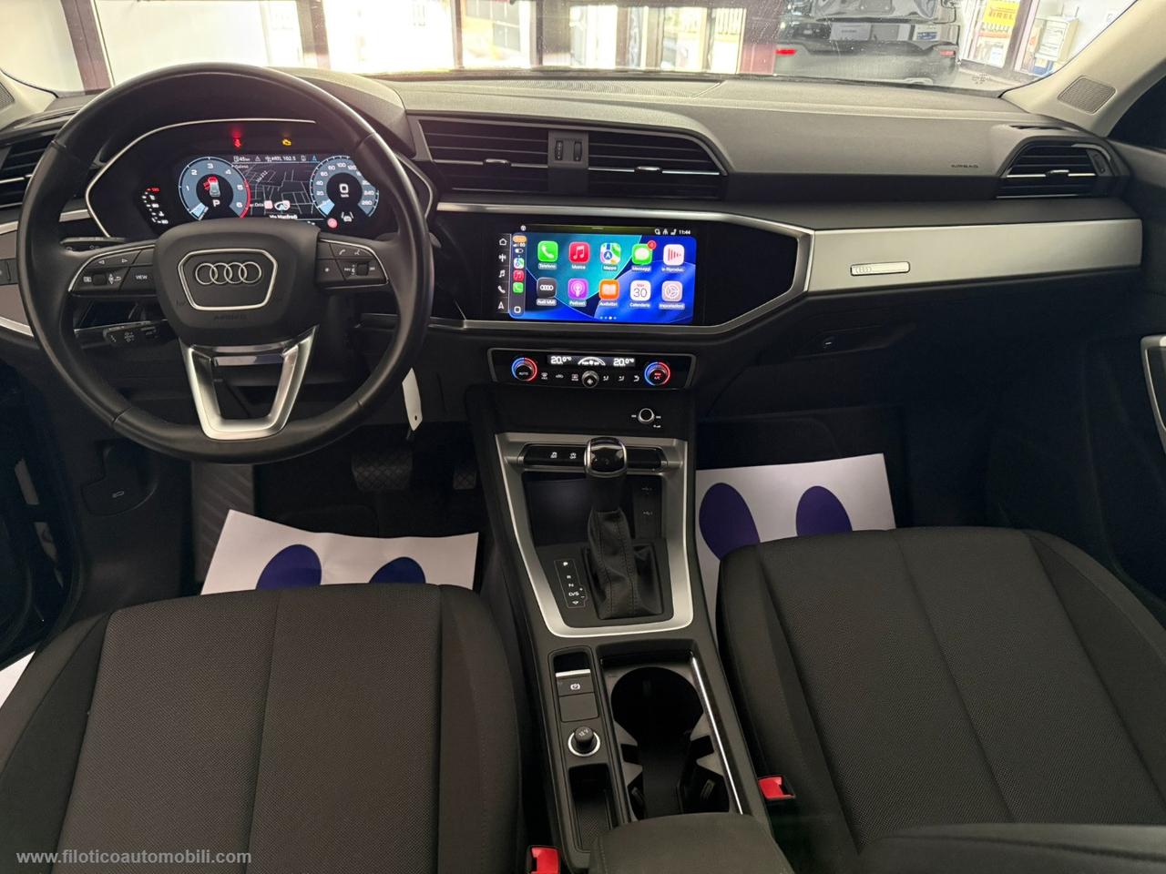 AUDI Q3 35 TDI S tronic 150CV Business KM 86.187 COCKPIT - TELECAMERA - LED