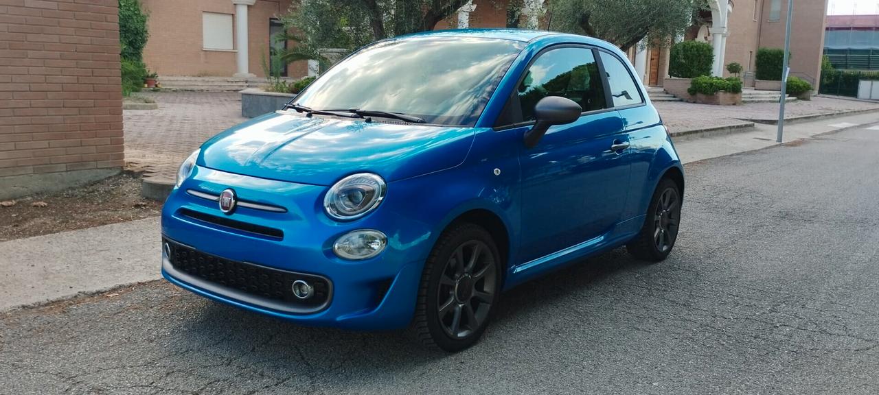 Fiat 500 1.2 "S" Connect Blu Italia