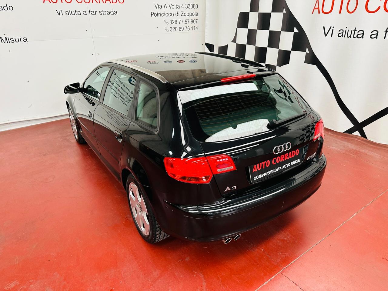 Audi A3 SPB 2.0 TDI 170 CV QUATTRO Ambition 51.000KM