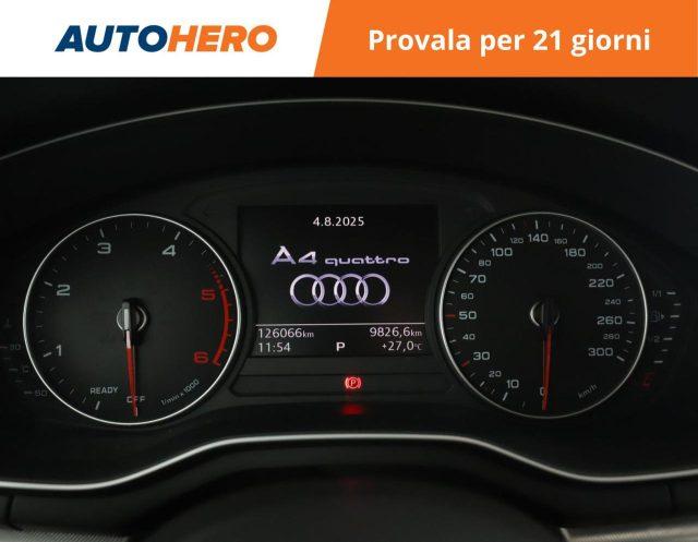 AUDI A4 2.0 TDI 190 CV quattro S tronic Sport
