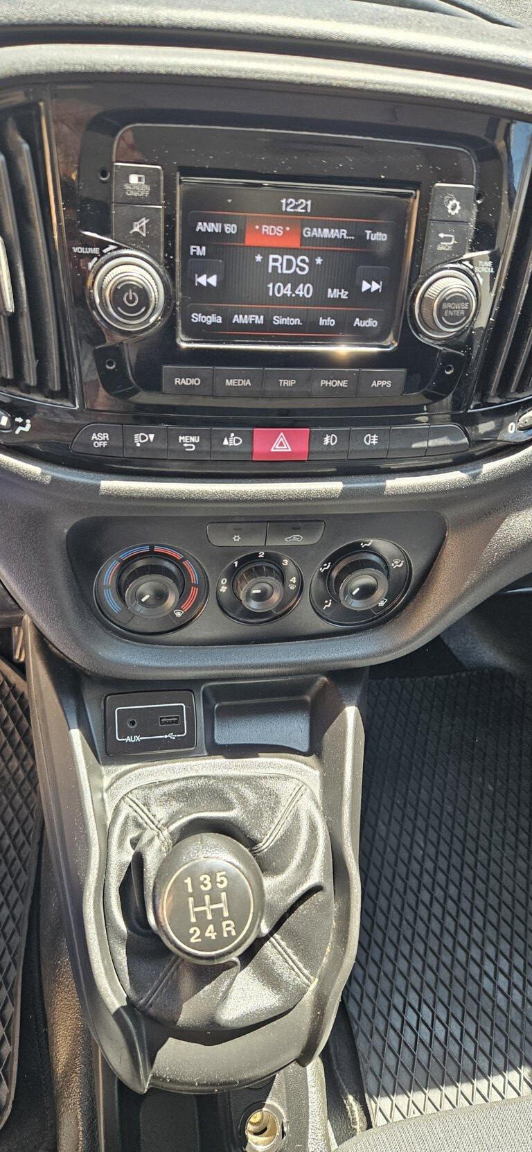 FIAT DOBLO' 1.3 MTJ 95 CV SX - KM. 78.000 CERTIFICATI - UNICO PROPRIETARIO - 12/2018 - 3 POSTI !+IVA