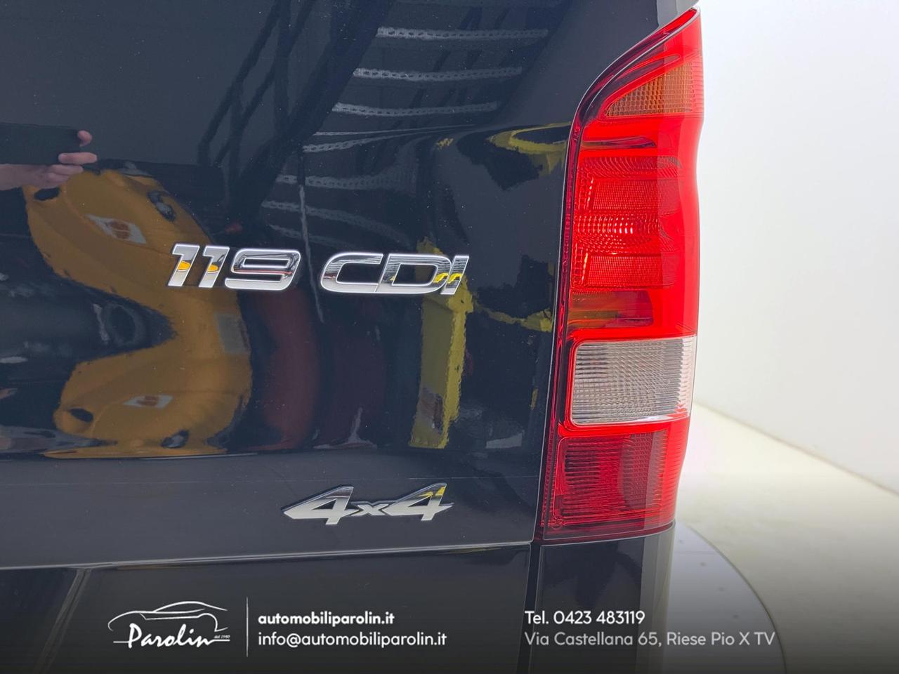 MERCEDES-BENZ Vito 2.0 119CDI 4x4 PL Extra-Long 9 posti Tourer Select +IVA