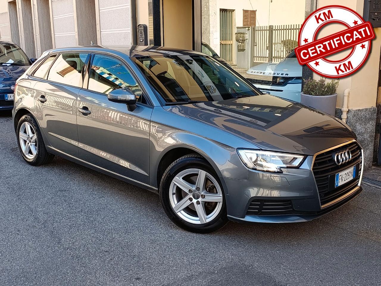 Audi A3 SPB 1.4 TFSI g-tron 1.000 km di autonomia