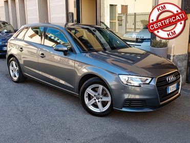 Audi A3 SPB 1.4 TFSI g-tron 1.000 km di autonomia