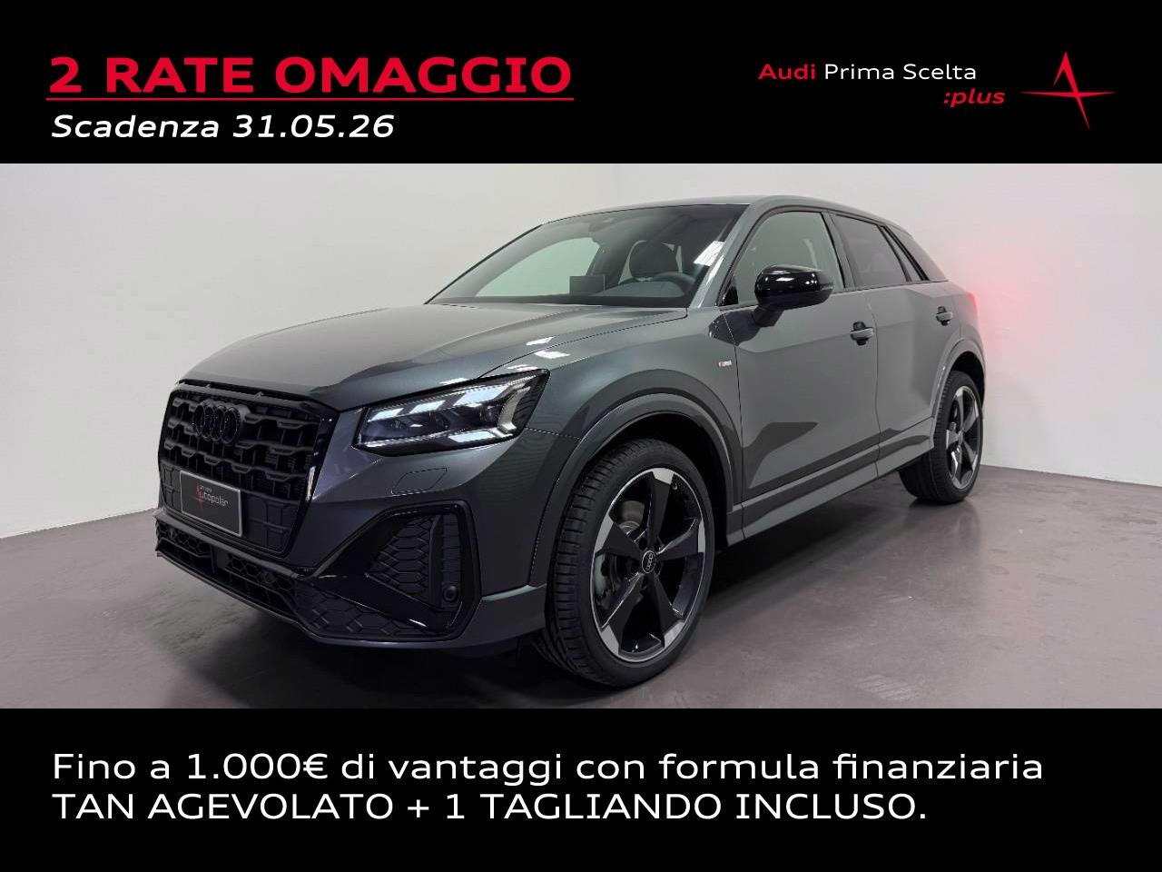 AUDI Q2 35 TDI S-TRONIC IDENITITY BLACK