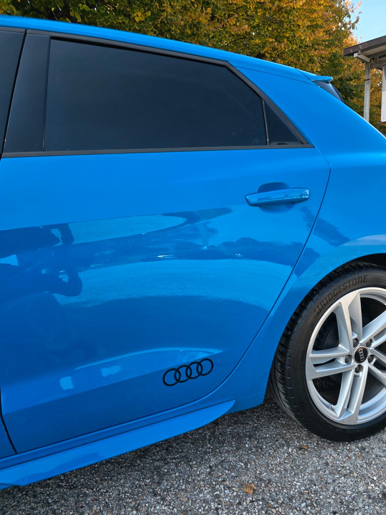 Audi A1 S line edition Blu Turbo