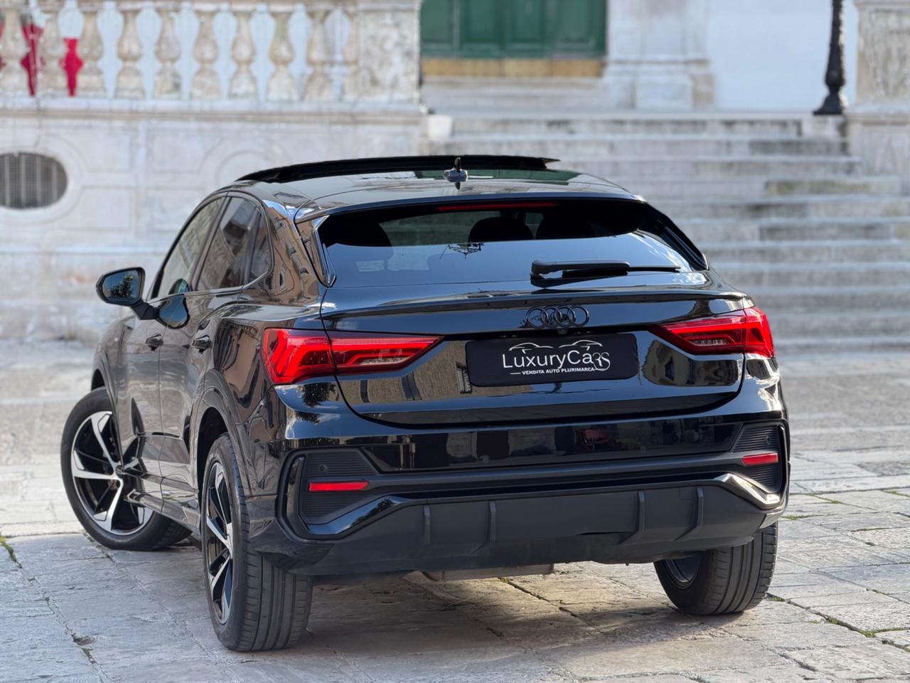 Audi Q3 35 TDI 2.0 150 CV SPORTBACK S LINE TETTO IDENTITY BLACK QUATTRO